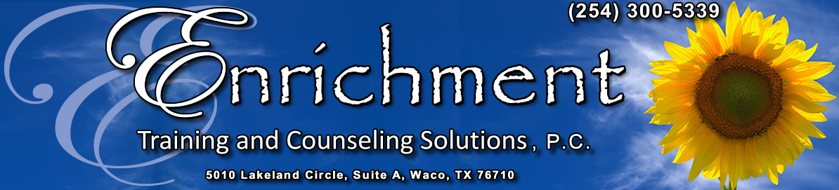 Enrichment Therapy Waco Salley Schmid Therapist Counseling